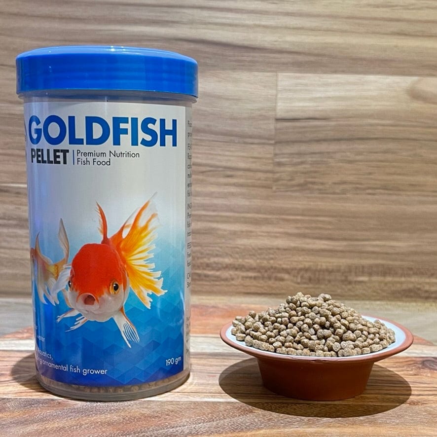 the-fish-farm Fish Food Large - 190g Goldfish Pellets Fish Food Pisces Goldfish Pellets Fish Food - The Fish Farm Australia