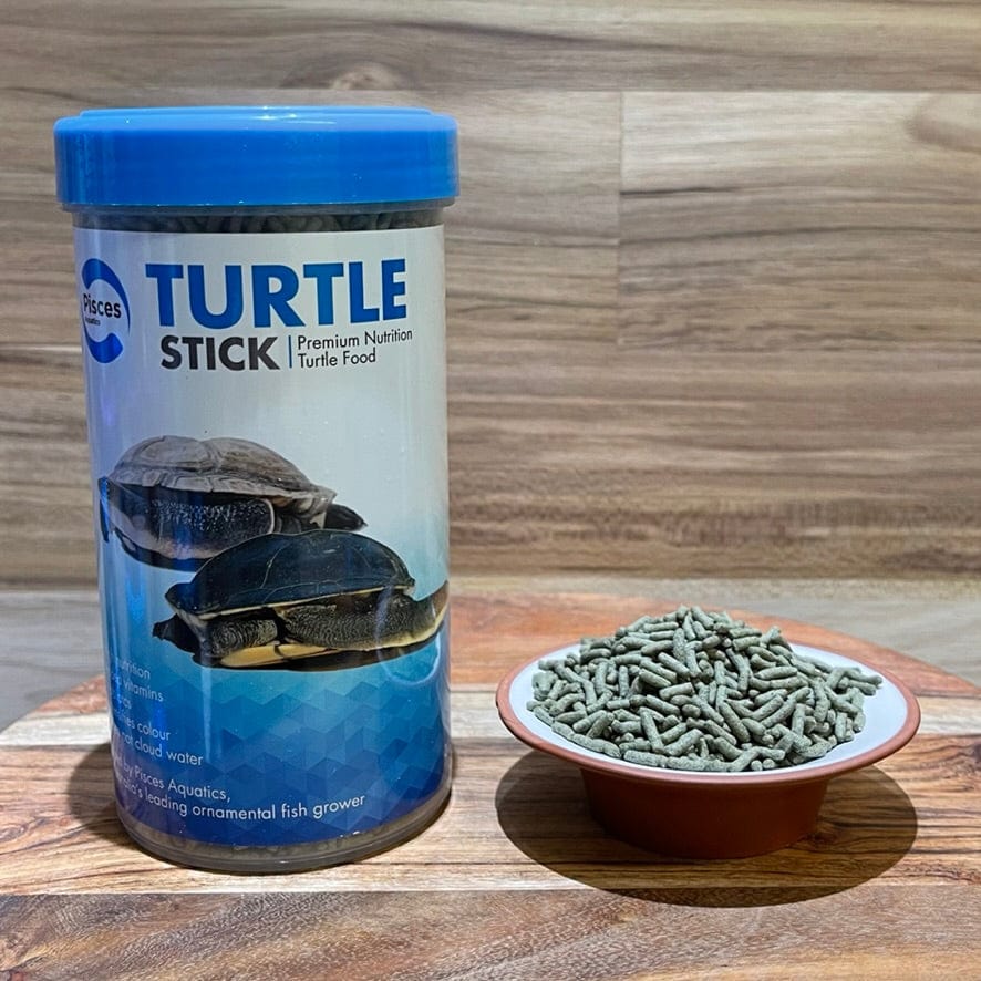 the-fish-farm Fish Food Large - 200g Turtle Food Sticks Pisces Turtle Sticks Food - The Fish Farm Australia