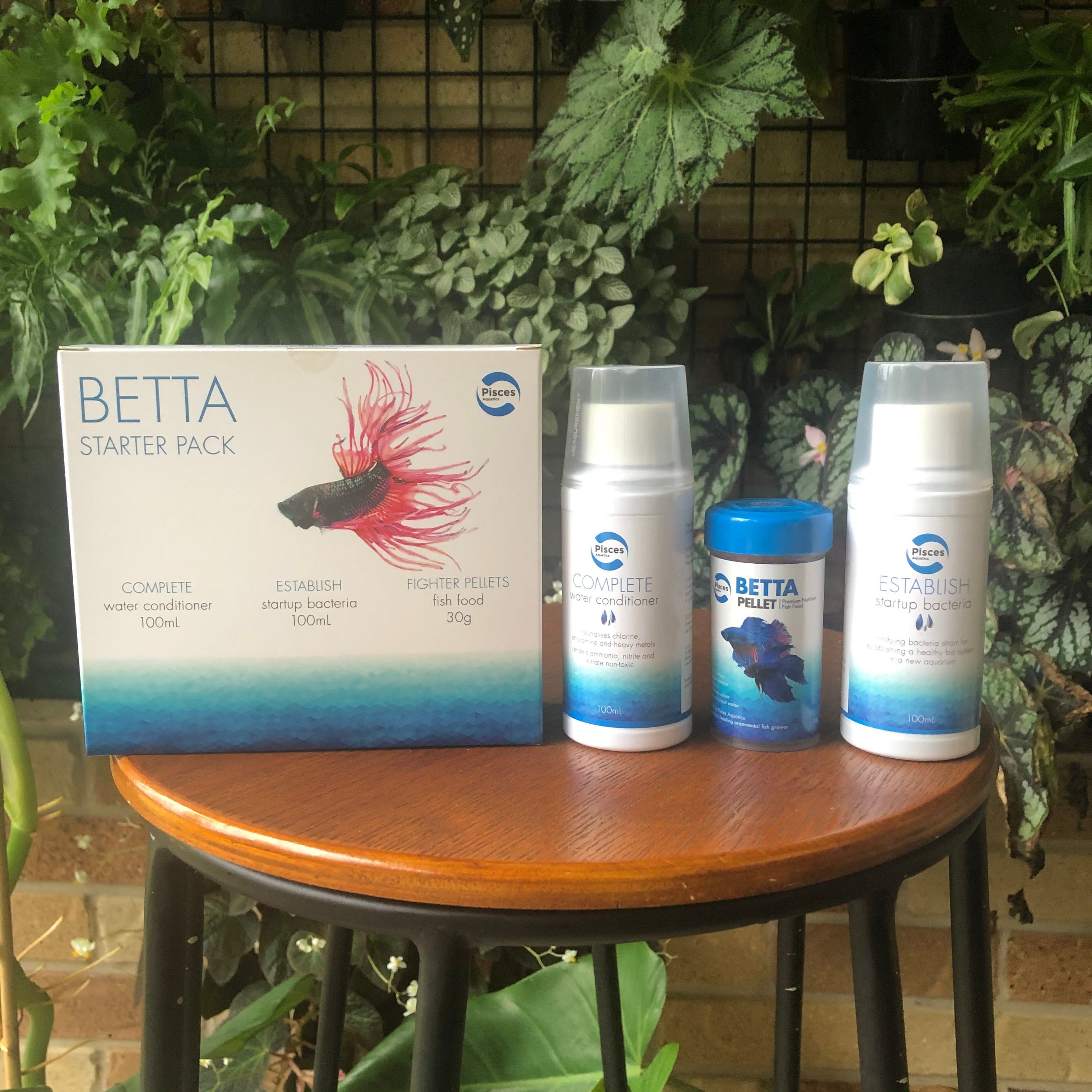 the-fish-farm Water Treatments Pisces Betta Starter Pack